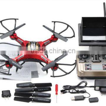 2.4G Headless Helicopter 5.8G FPV RC Quadcopter W/ 2MP Camera FPV Monitor LCD Display Drone Landing JJRC H8D VS X5C X8C JJRC H8C photo-6