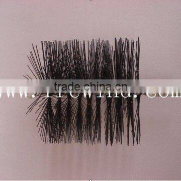 6" card wire round chimney brush