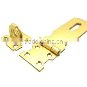Regular Hasps and Staple, Garage Door Steel Padlock Clasp Hasp and Staple 3-1/2" photo-2