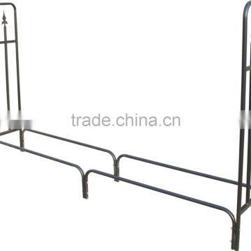 Log Storage Rack With Arrow
