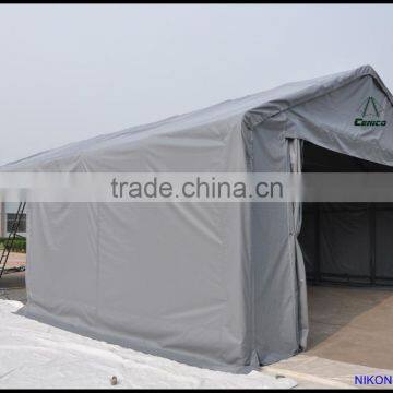 Hot Sale Fabric Warehouse Tent , Hoticultural Storage Shelter, Metal Frame Fabric Building photo-2