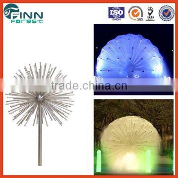 1 " 1.5" 2" led lighting garden water dandelion fountain nozzle