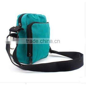 9inch Men's Canvas Messenger Handbag Shoulder Crossbody Side Bag photo-2