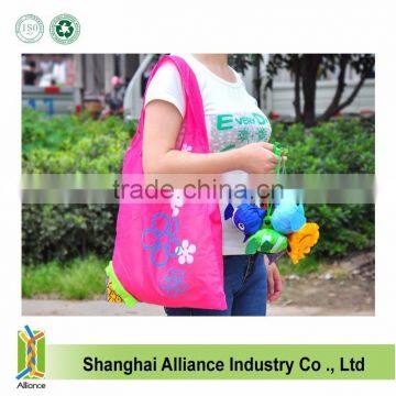 Customized Printing High Quality Nylon 190T Cartoon Folding Shopping Bag photo-5