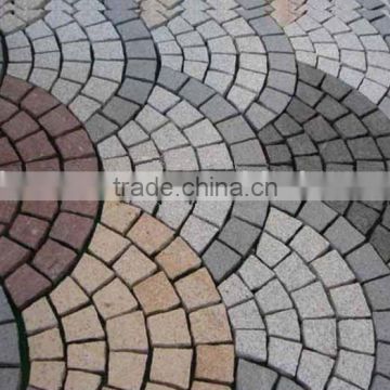 granite paver on mesh