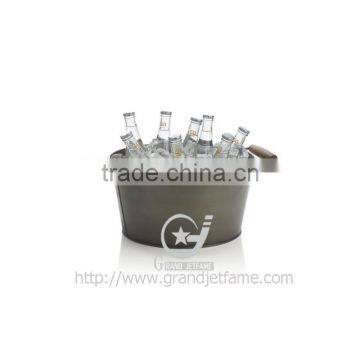 Galvanized Tubs Oval Wine Beer Metal Ice Bucket