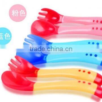 High Quality Silicone Baby Spoon Rubber Baby Spoon photo-3