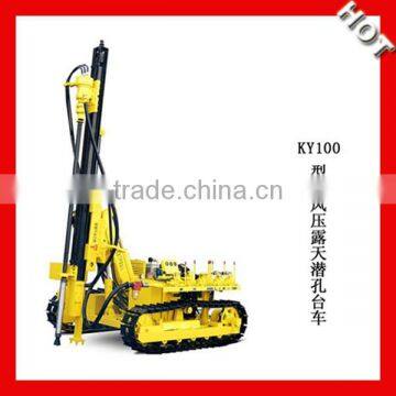Always Hot Sold in Africa Granite Crawler Drill Rig KY100 for Blast Hole Boring