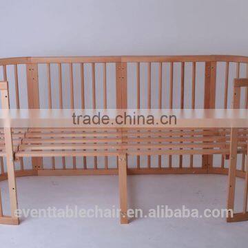 Multi-purposes Secure Healthy Wooden Multi-purposes Baby Crib Baby Bed Baby Room Furniture photo-6