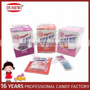 Fruit Flavor Fresh Mint Strip Breath Strips Candy