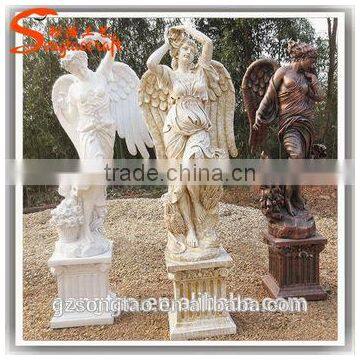 Songtao Factory Price Concrete Statue Molds Resin Fiberglass Sculpture Angle Molds Statue photo-4