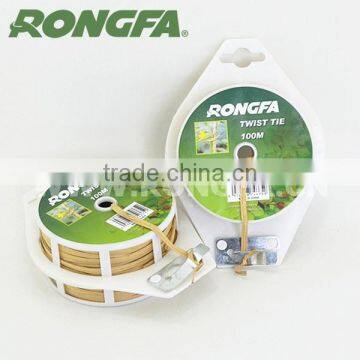 3mm x 20m Biodegradable Paper Twist Ties for Vine Yard in Dispenser photo-5