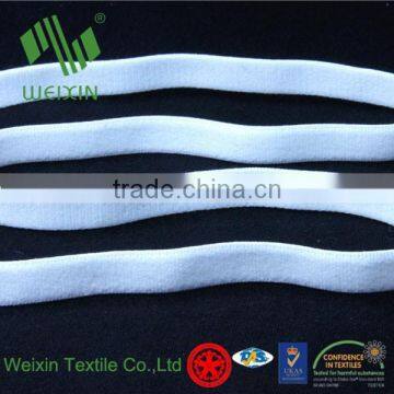 White elastic band nylon woven elastic webbing for lingerie