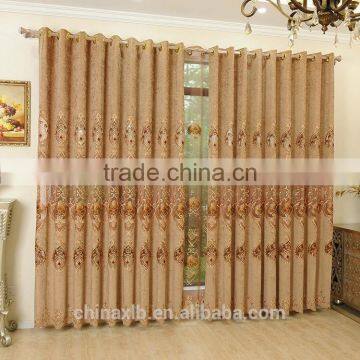TOP ONE Curtain Factory First -class Quality Creative Designs Jacquard Sheer Blackout Embroidery Curtain photo-4