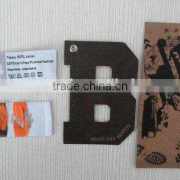 2017 China Factory Price Customized Jeans Paper Hang Tag photo-4