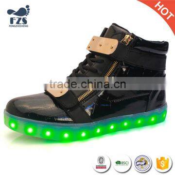 HFR-TS-14-2 Factory Price High Top Led Ladies Shoes photo-3