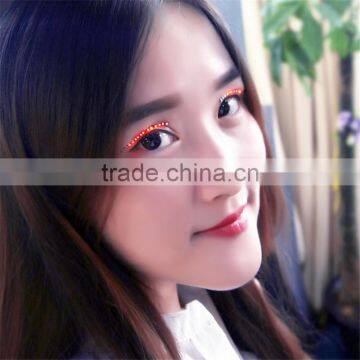 LED False Eyelashes Lamp Multi Color LED Light With Sound Control photo-3