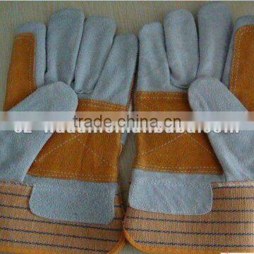 hot sale work glove/welding glove/leather glove/used for construction,maintainance