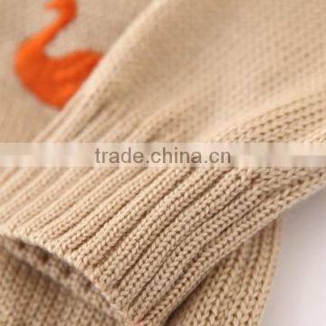 2016 Hot High Quality Knitted Embroidered Logo Sweater Latest Designs for Girls Long Cardigan Sweater photo-4