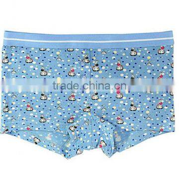 Custom Subliamation Breathable Lycra Cotton Boyshort Women Underwear photo-3