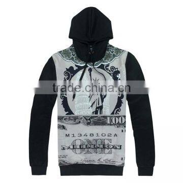 3D Print Cut And Sew Pullover Wholesale 100 Polyester Dry Fit Hoodie Printing Sublimation photo-3