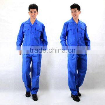 Custom Blue Common Style Professional Work Clothes Construction Work Wear Wholesale photo-3