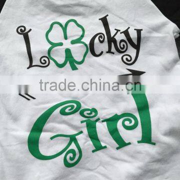 2016 New Arrival St Patrick Sets Luck Girl Sets Arrow Sequins Pants Sets Long Sleeve With the Accessories photo-2