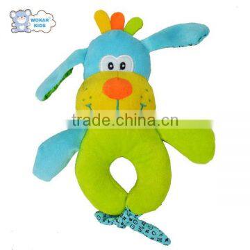 Cute Plush toy with ring for formative education/enlighten education