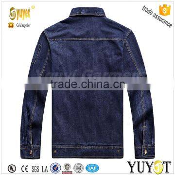 Thicken 100% Cotton Jeans Overall Work Jacket photo-2