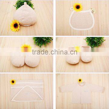 Wholesale 11pcs New Born Baby Gift Set Organic Cotton Clothing photo-6