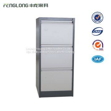 Fashion customized 3 drawer metal file cabinet