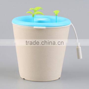 2016 NEW Cute Ceramic USB Ultrasonic Air Humidifier Anion Diffuser Aromatherapy Office photo-3