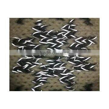 Hot Sell 0.5mm Double Side Reflective Knitting Yarn photo-4