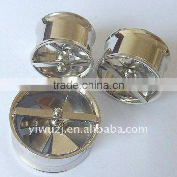 Double Flare Moveable Fan Flesh Tunnel ,ear Plug ,body Jewelry