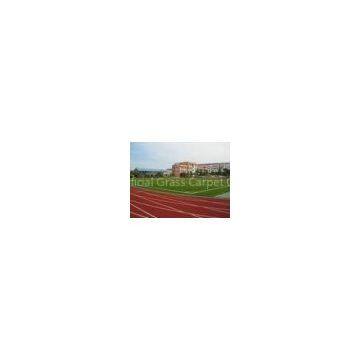 9000Dtex Artificial Grass for Football Field, UV-resistant 25mm Red Synthetic Soccer Grass