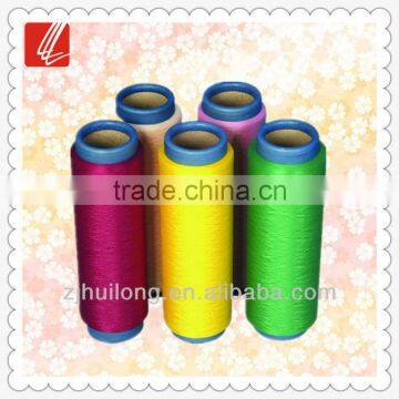 dty textured polyester yarn 150d 48f raw material for sewing thread