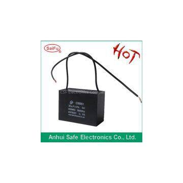 plastic can square CBB61 capacitor Ceiling fan capacitor
