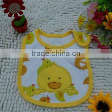 lovely duck baby's bib