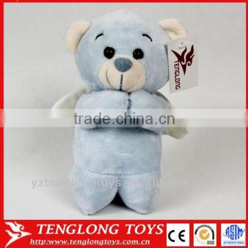 European popular prayer plush angel bear toy