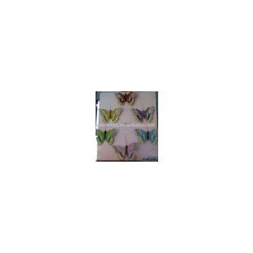 Artifical Butterfly,butterfly wing,PVC/Voile/Feather butterfly craft