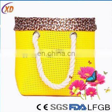 New Arrival Fasion Design Woman Silicone Purse Hand Beach Bag photo-4