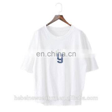 A Forever Fairness New Style Night Printing Loose Blank Raglan Wholesale Blank T Shirts photo-3