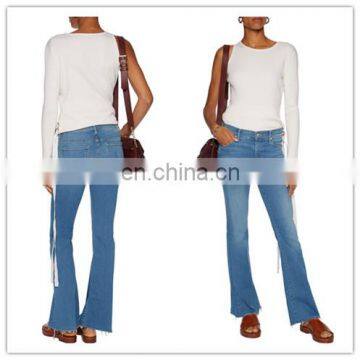 Blue Stretch Skinny Jeans for Women