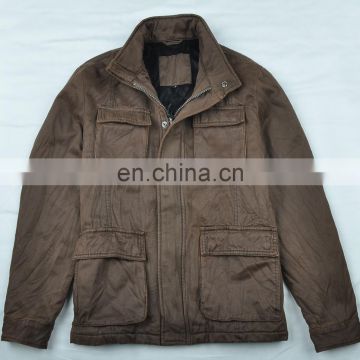 2017 hot sale fashion men cotton wash jacket