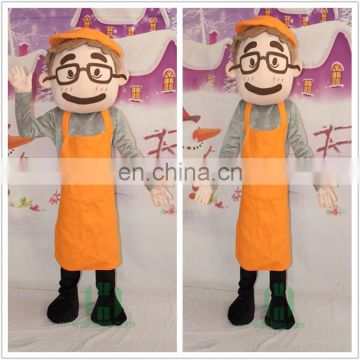 HI high quality plush customized mascot costume for adult size,funny mascot costume for party show