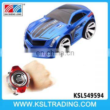 Novel design 2.4g high speed car sound control smart watch kids toys