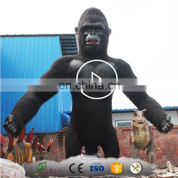 KAWAH Artificial Life Size Gorilla King Kong for Theme Park