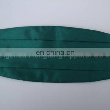 100% Polyester Cummerbund With Green Color photo-2