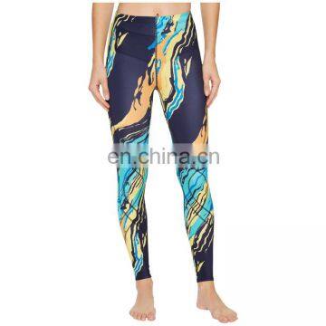 High quality custom womens yoga clothing sublimation printed yoga pants leggings