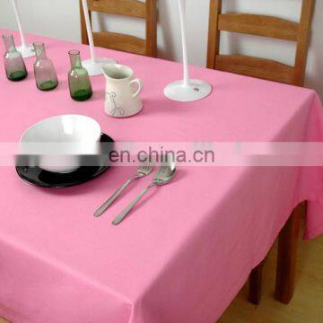 2015 New China Products For Sale Pink Slub Fabric Peach Table Runners